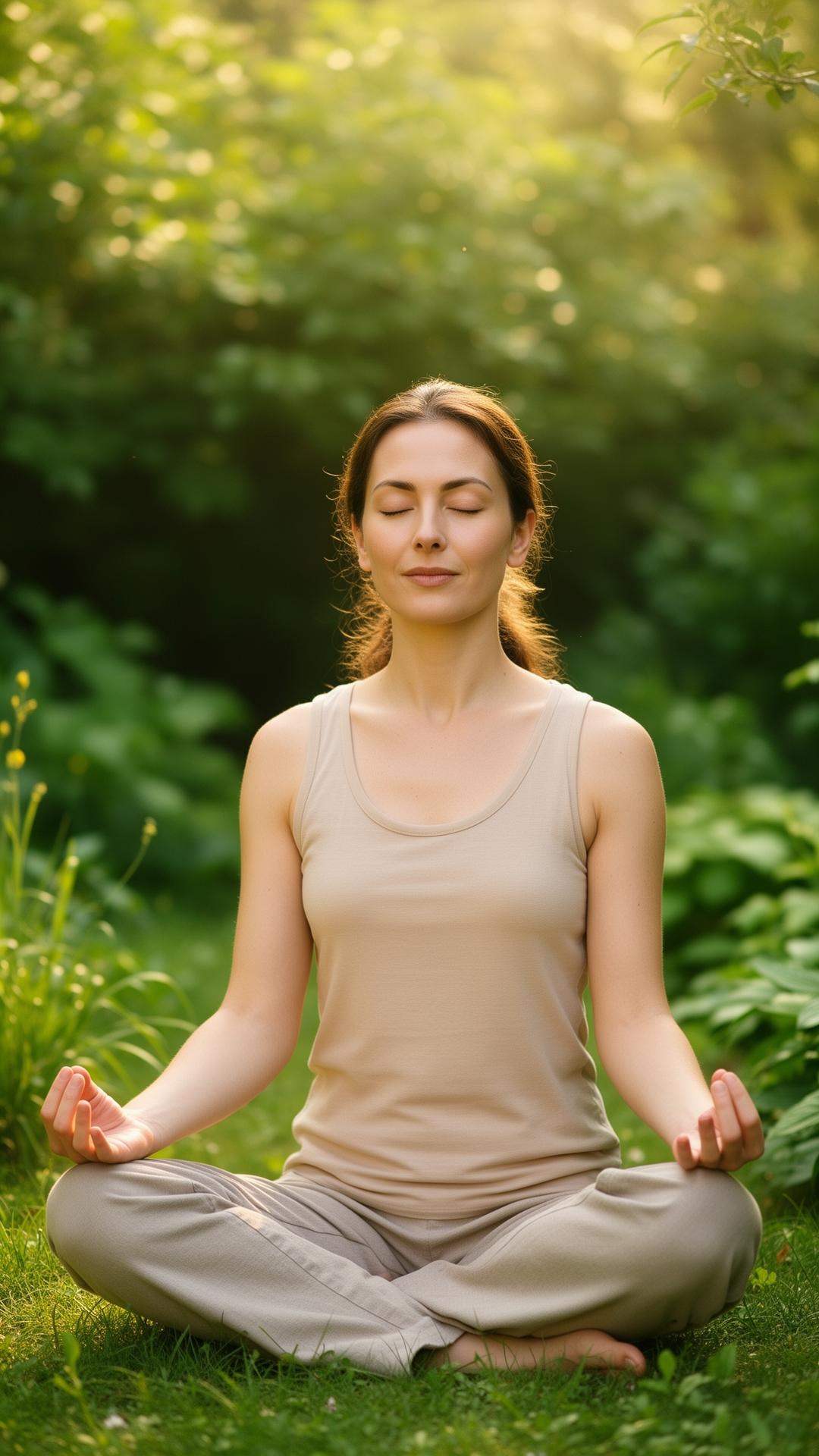 Séance de sophrologie en pleine nature